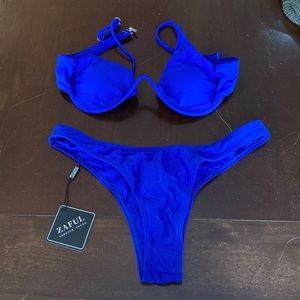New Royal blue Bikini